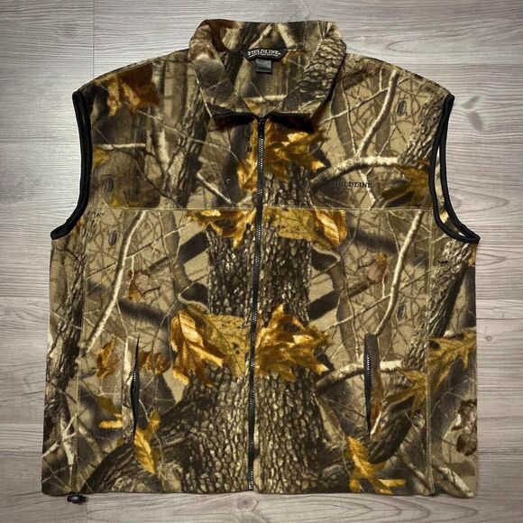 Field line Hunting Camo Vest - Size L - Picture 2 of 3
